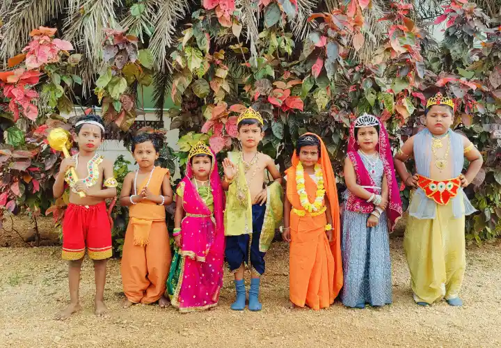 Diwali celebrations at Radiance Public School Dindigul
