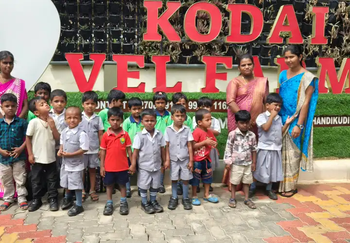Radiance Public School students on Kodaikanal educational field trip