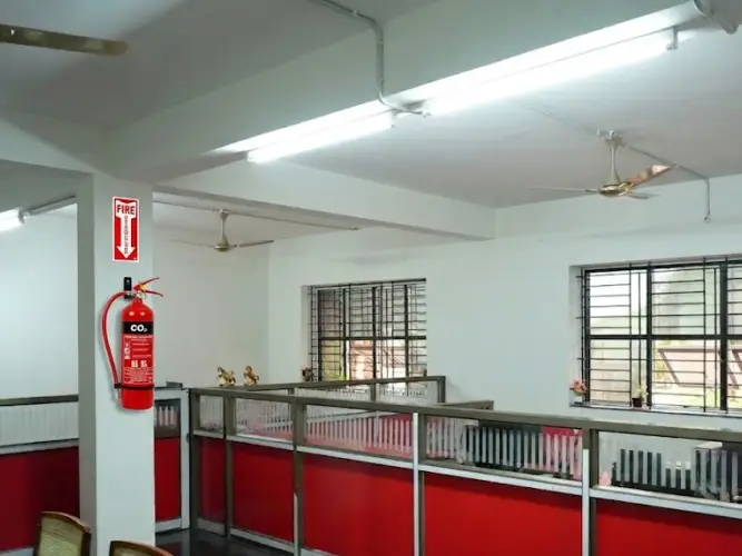 Fire safety systems at Radiance Public School Dindigul