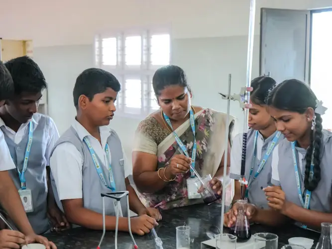 Student assessment and evaluation at Radiance Public School Dindigul